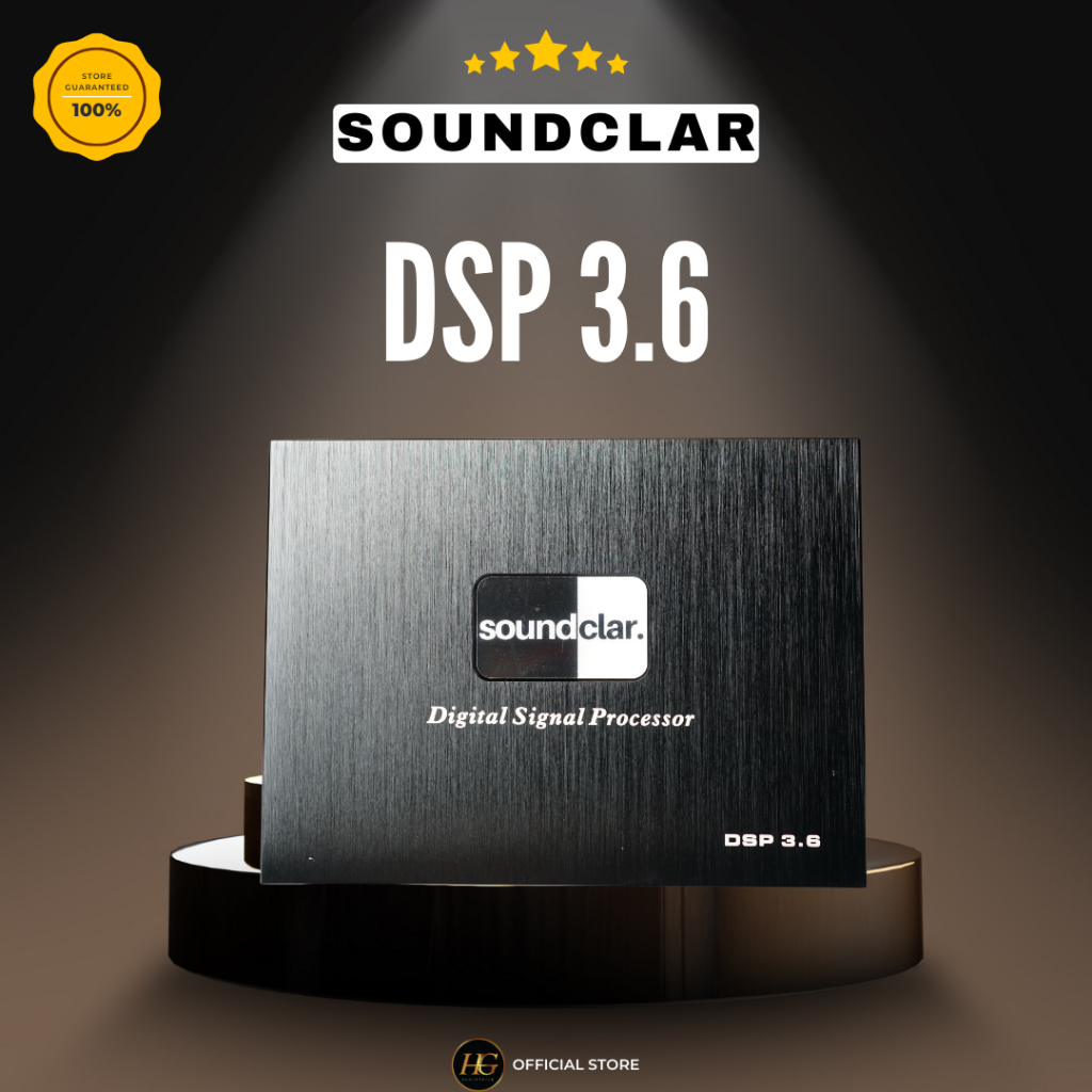 Power Processor 6 Channel DSP SoundClar 3.6