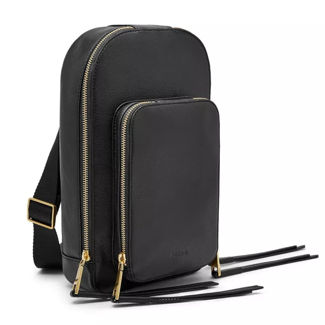 TAS PRIA FOSSIL DOVE SLING BAG BLACK