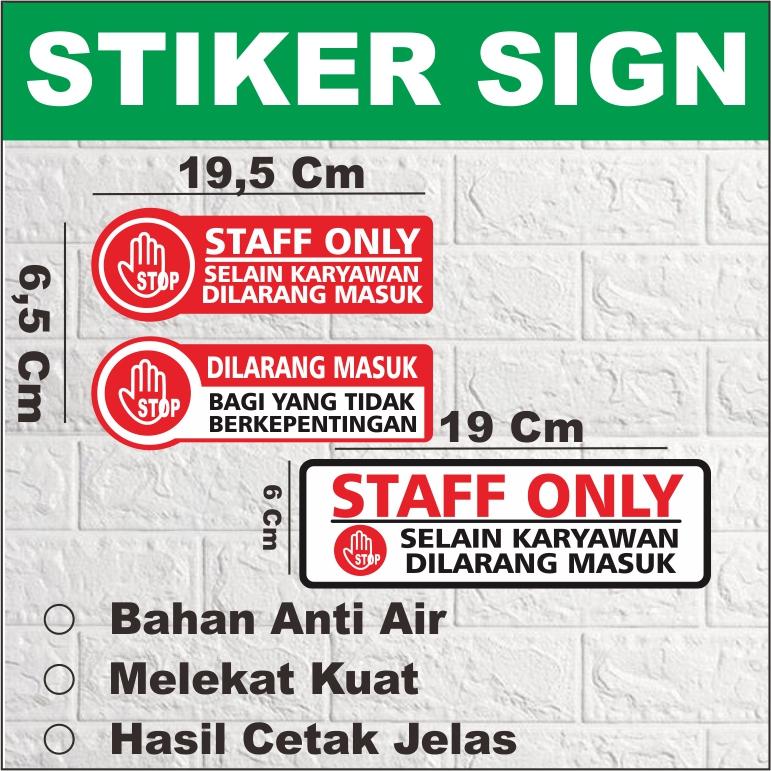 

Stiker Staf Vnyl Murah Sticker Penunjuk Kiblat