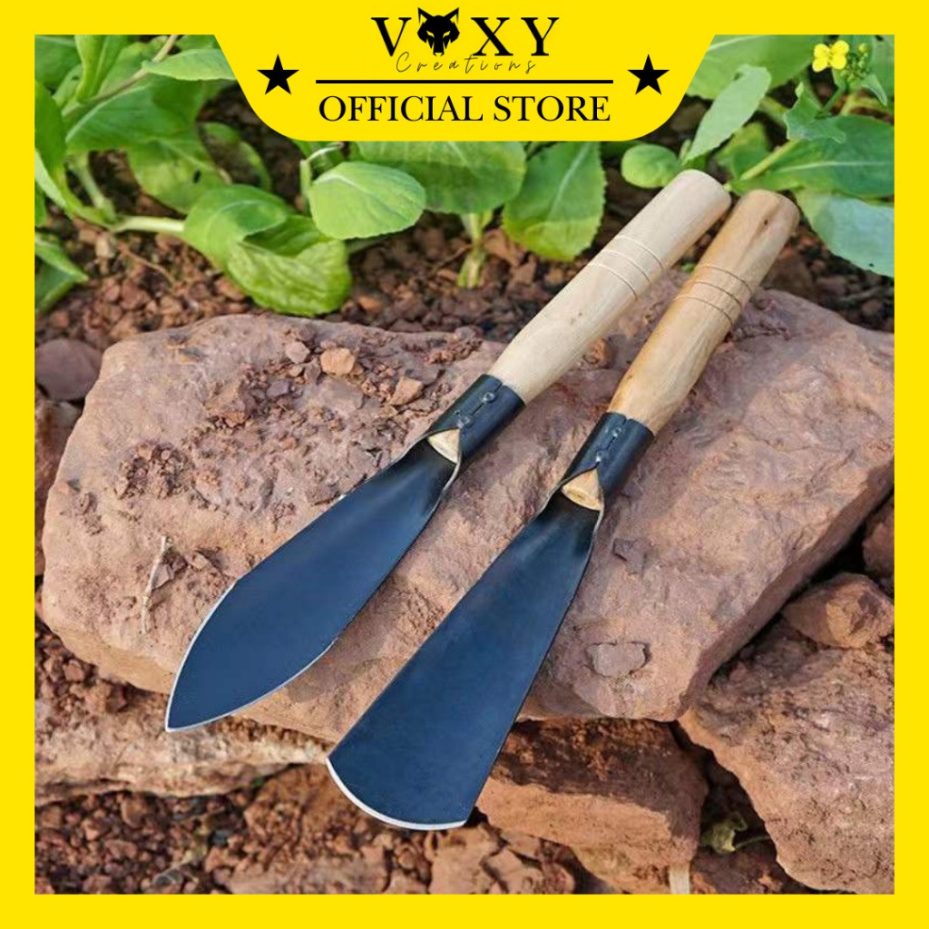 Sekop Tanaman / Sekop Kebun Mini Sekop Sayur Gagang Kayu / Alat Berkebun Sekop Tanaman