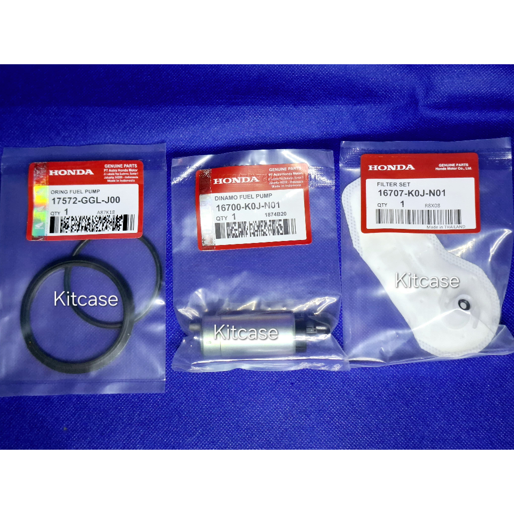 Rotak KOJ + Filter Fuel KOJ + Oring fuel Genio Beat New LED Beat Deluxe Beat street New LED Scoopy N