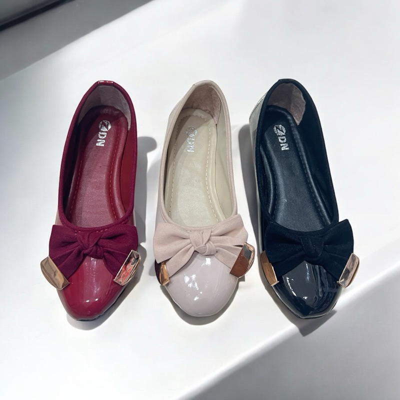 Flat shoes by.zdn SW18 panses ballerina wanita