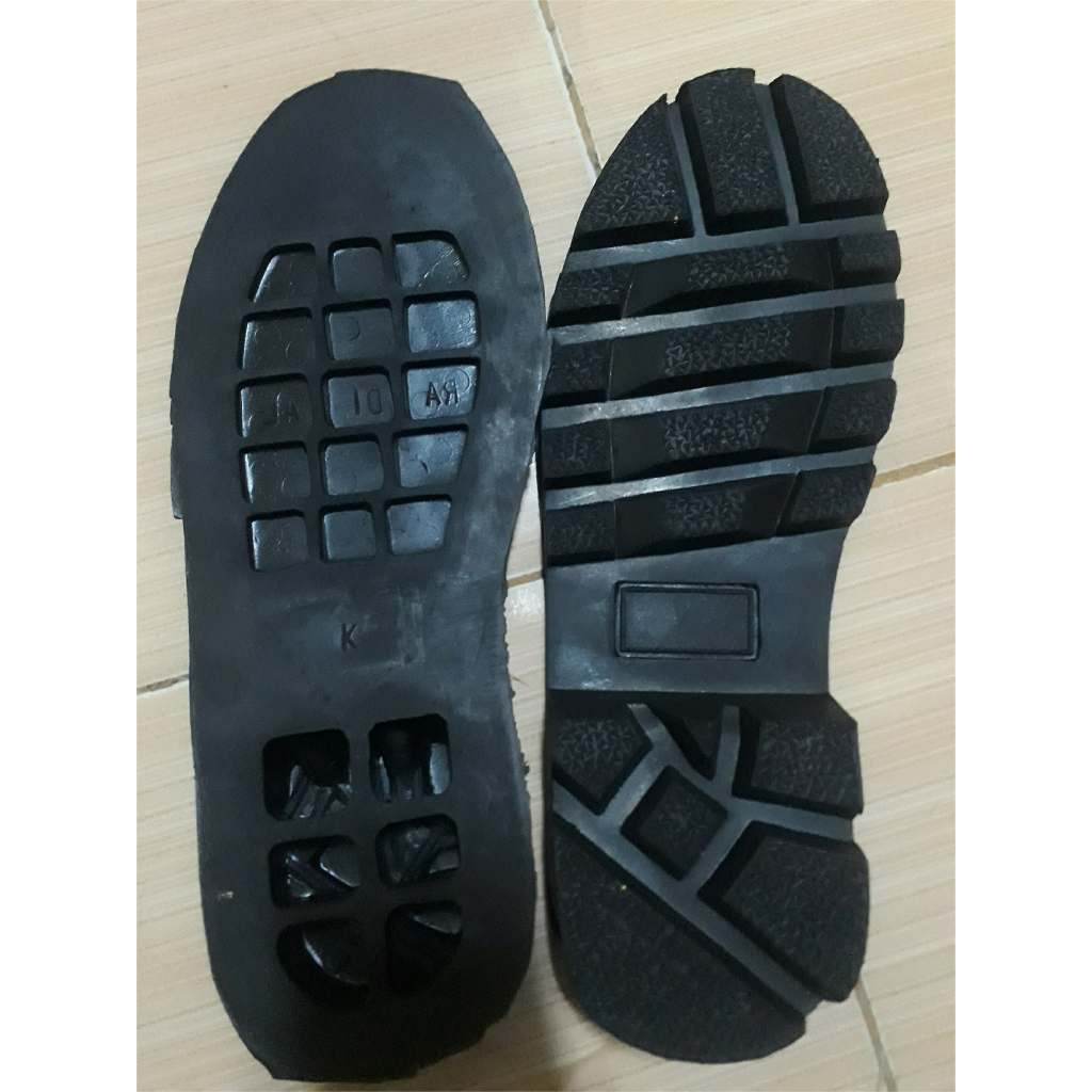 Outsol karet sol sepatu safety pdl boots King chetah gunung treking TNI motif radial