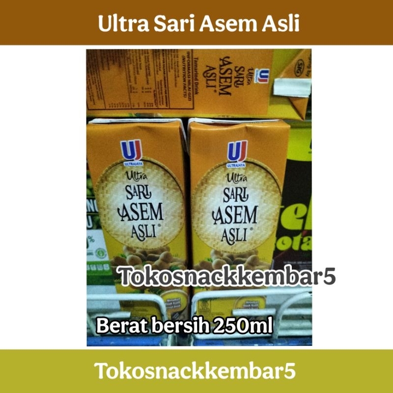 

ULTRA sari kacang hijau 250ml ULTRA SARI ASEM 250ML