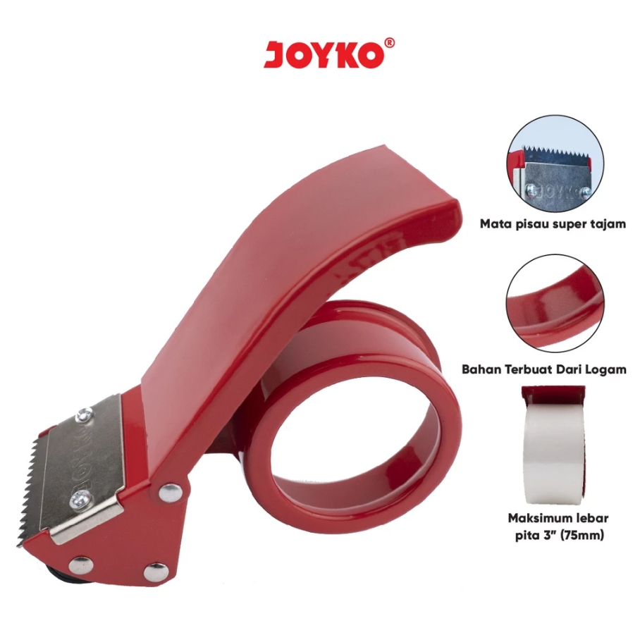 

Joyko - Tape Cutter Dispenser Pemotong Pita Perekat TD-2S
