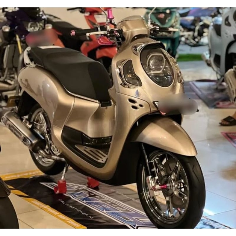 COKLAT METALLIC PU CAT MOTOR/MOBIL BERKUALITAS