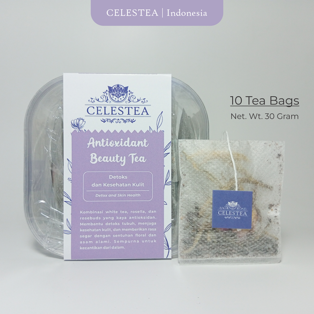 

Celestea Antioxidant Beauty Tea 10 Tea Bags 30 Gram