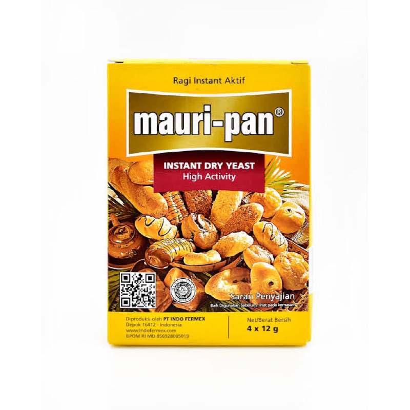 

Ragi Instant MAURIPAN 12g Instant Dry Yeast