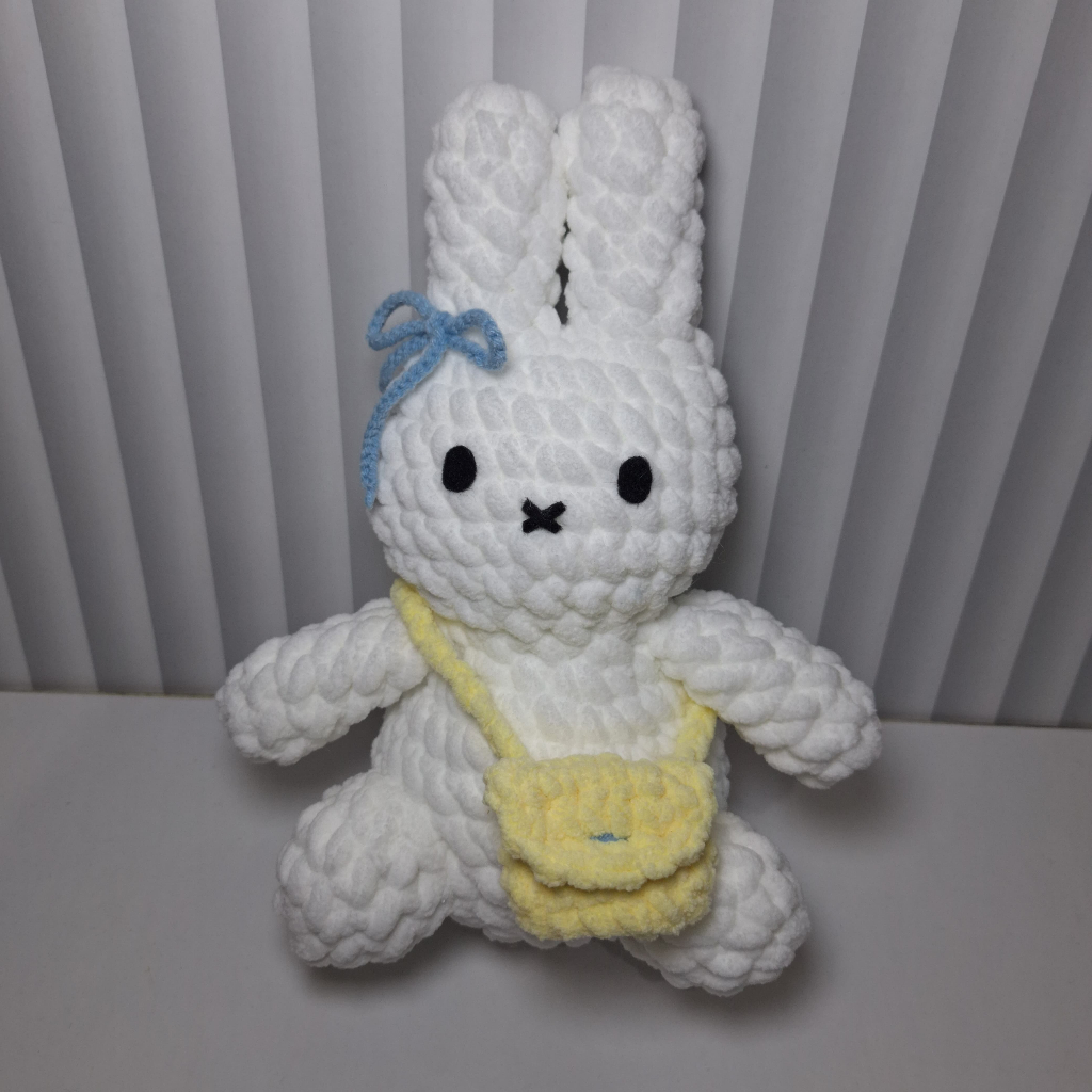 Bunny/Miffy Crochet Doll || Boneka Rajut Kelinci Miffy