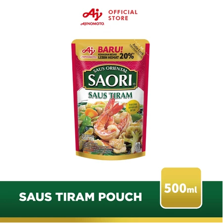 

SAORI TIRAM POUCH Kemasan Reffil 500ML