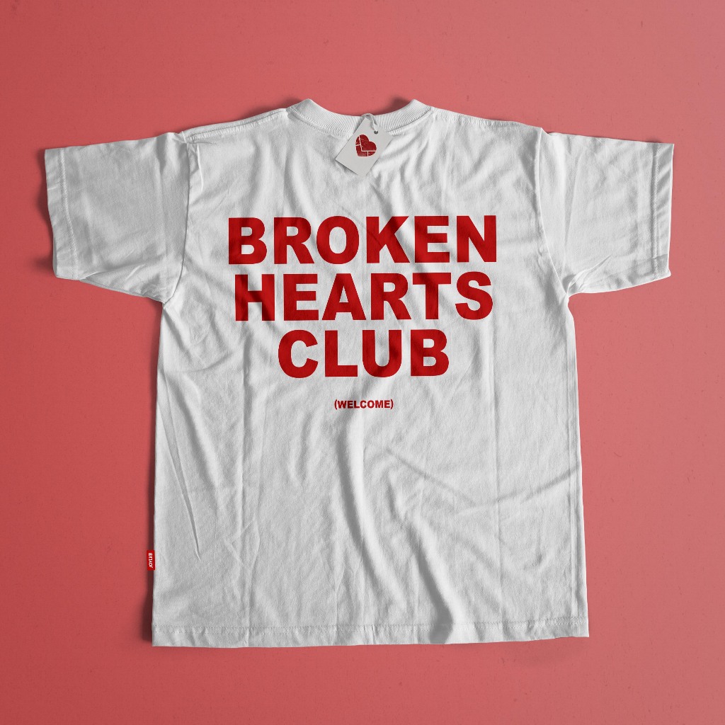 JOYLVB Joyshirt Series - Broken Heart Club ( white )