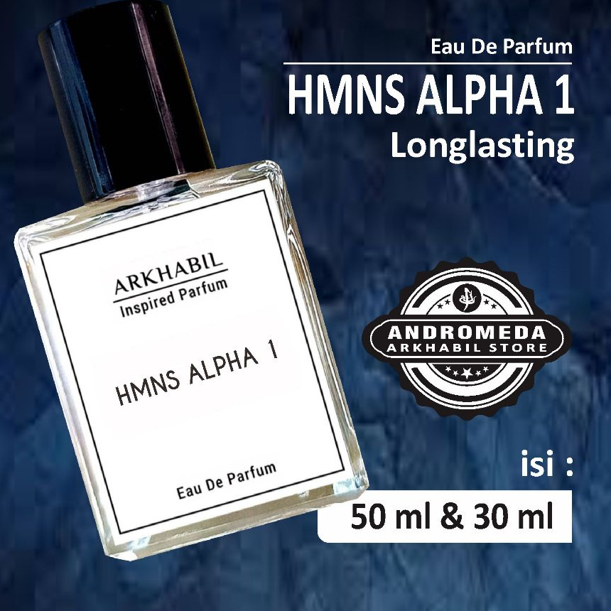 Parfum HMNS Alpha 1 Parfum Pria dan Wanita Wangi Tahan Lama Perfume Wangi