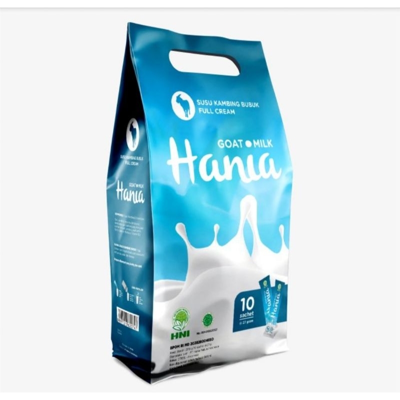 Hania Susu Kambing Full Cream Produk HNI HPAI