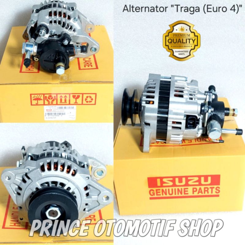 ALTERNATOR ASSY - ALTERNATOR DINAMO ISUZU TRAGA EURO 4 GOOD QUALITY