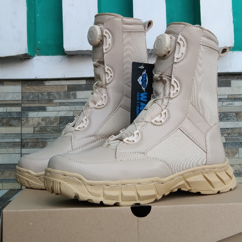 Sepatu pdl kemhan krem pns Agile