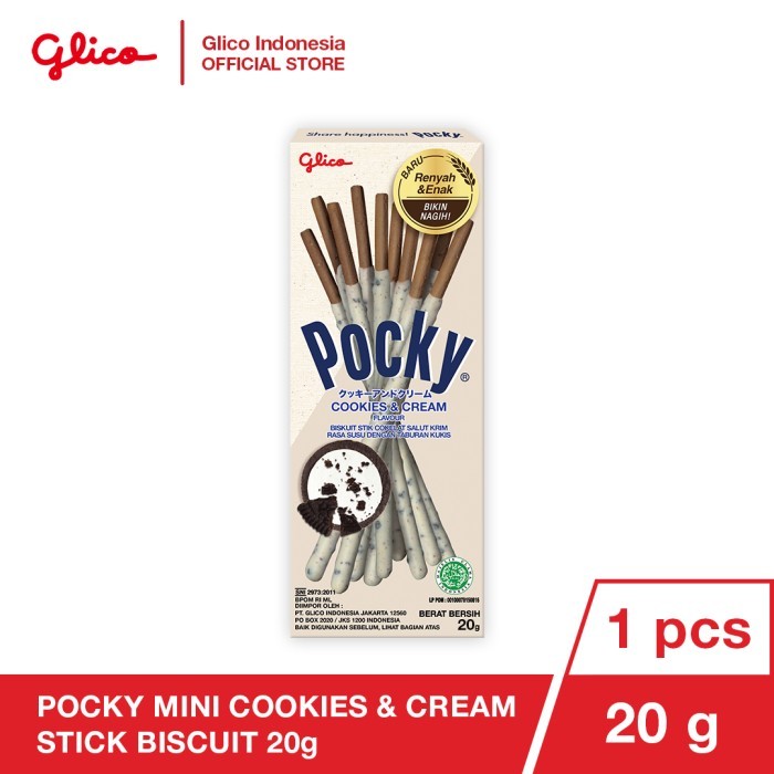 

Glico - Pocky Cookies and Cream 20g