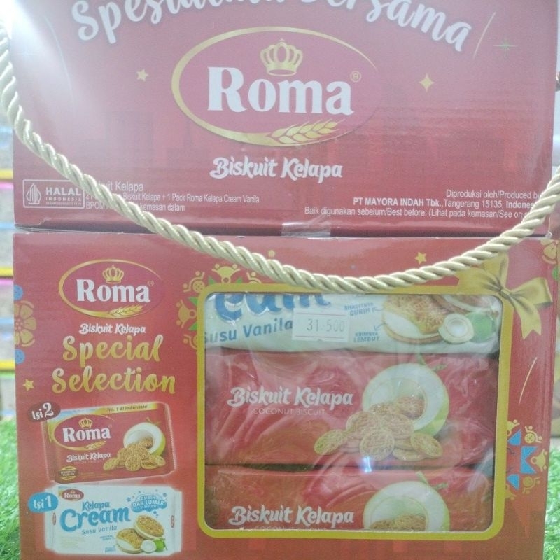 

Roma Biskuit Kelapa Special Selection gift