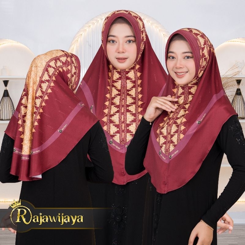 jilbab instan tapis Lampung jilbab bergo Jersey premium Rajawijaya