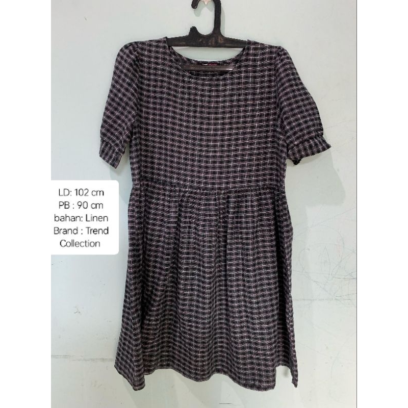 Preloved dress linen