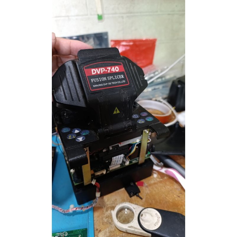 lcd splicer dvp 740/fiber tehno original tested