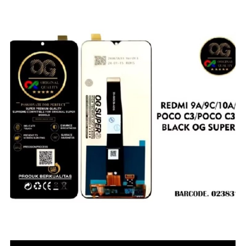 LCD Lcd lcd Redmi 9A/ Redmi 9C / Redmi 9i / Redmi 10A / Poco C3 / Poco C31