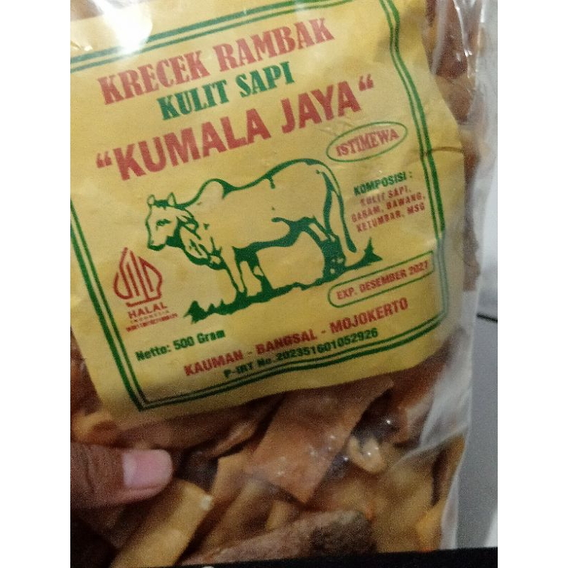 

kerupuk rambak kulit sapi 500 gram langsung goreng