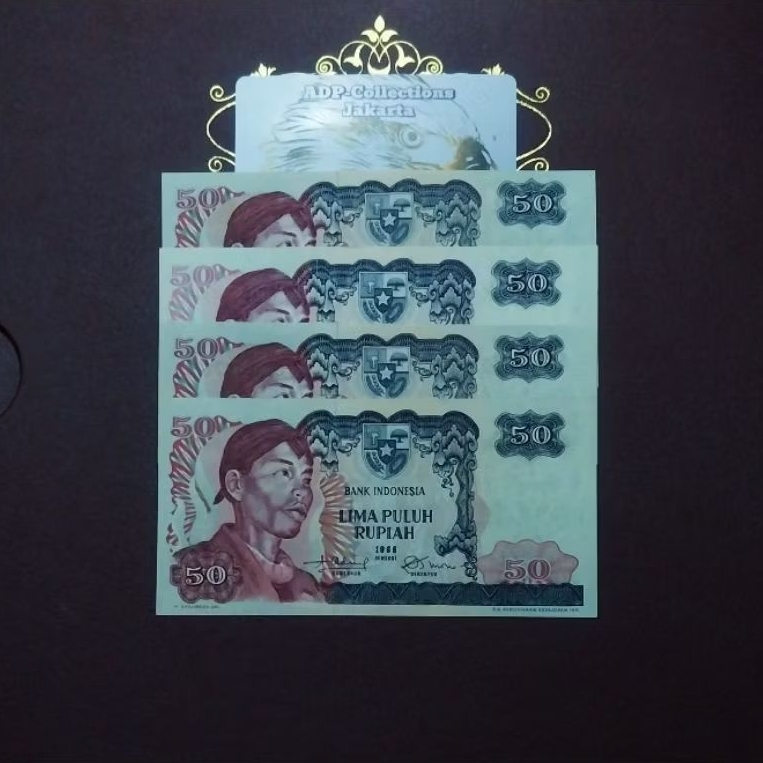Uang kuno 50 sudirman 1968