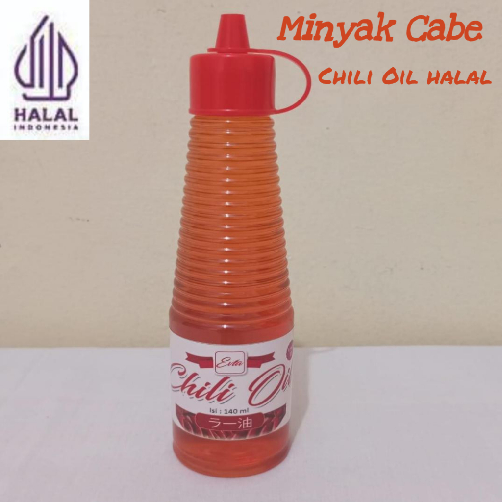 

Minyak Cabe Chili Oil Halal Extra Pedas Praktis Serbaguna