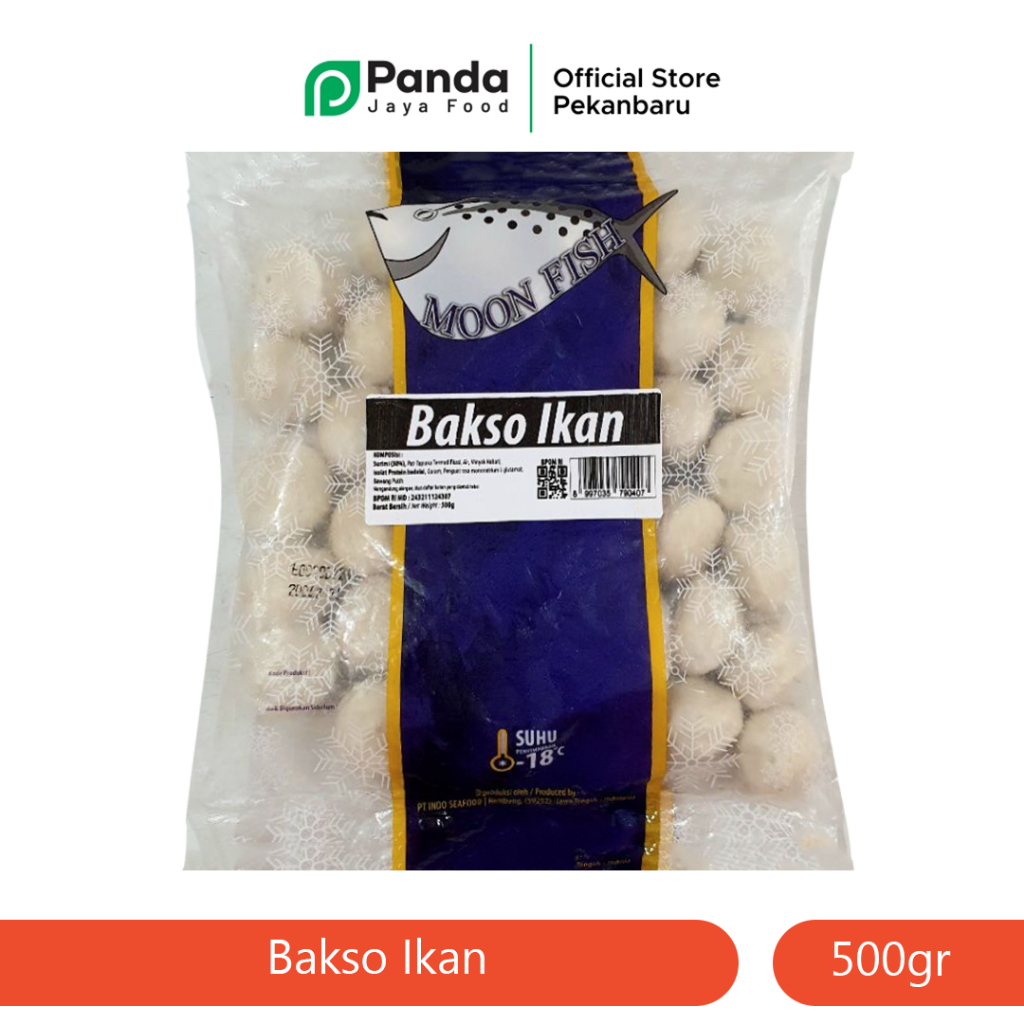 

Moon Fish Bakso Ikan 500 Gram