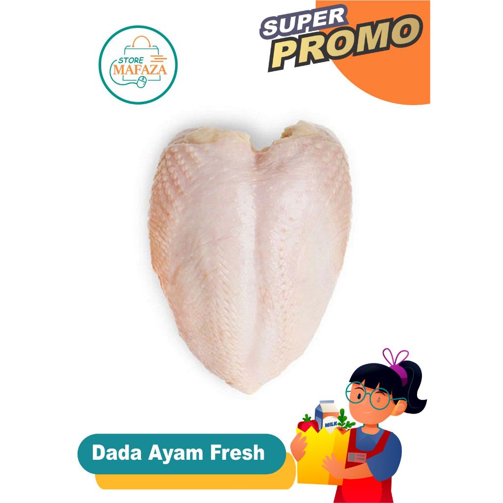 

KIRIM INSTAN Dada Ayam Fresh 250 Gram