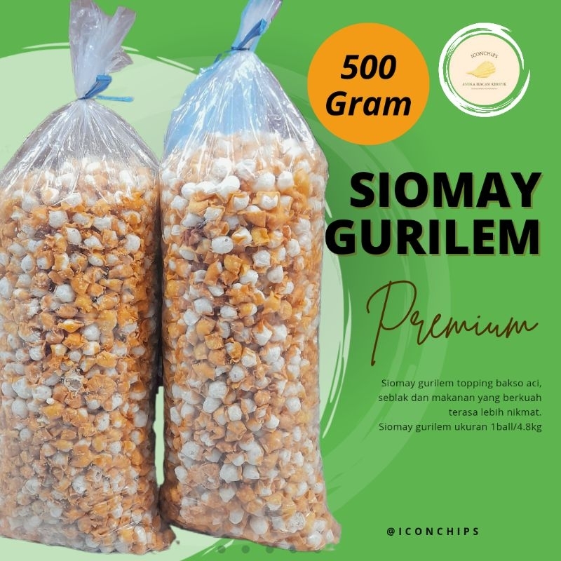 

siomay mini kering gurilem 500gram