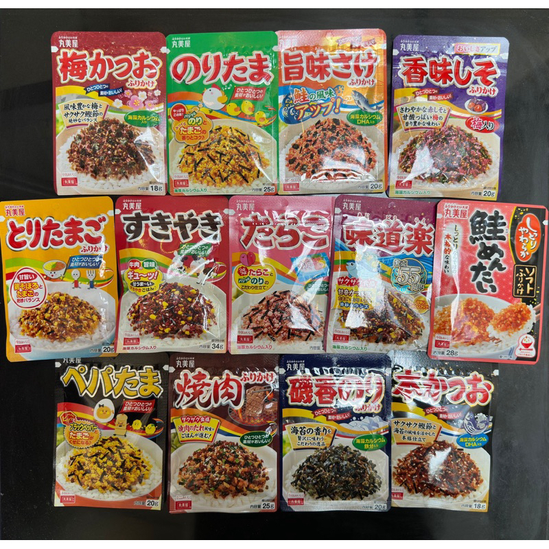 

Furikake / abon JEPANG / Marumiya Noritama / onigiri toping / abon tabur 28gr / ふりかけ