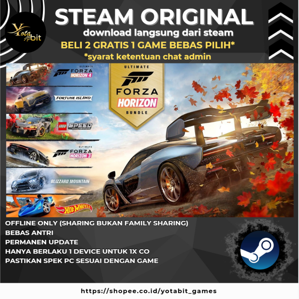 Forza Horizon 4 Ultimate Edition PC Original Sharing