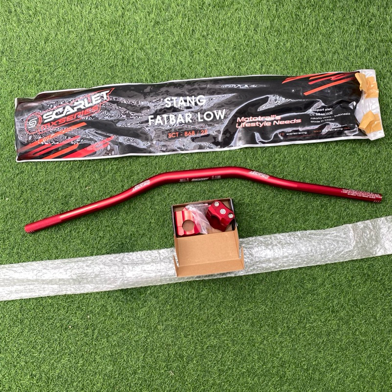 (BARU) Stang Scarlet Low SCT-868 Low Merah Fatbar Original