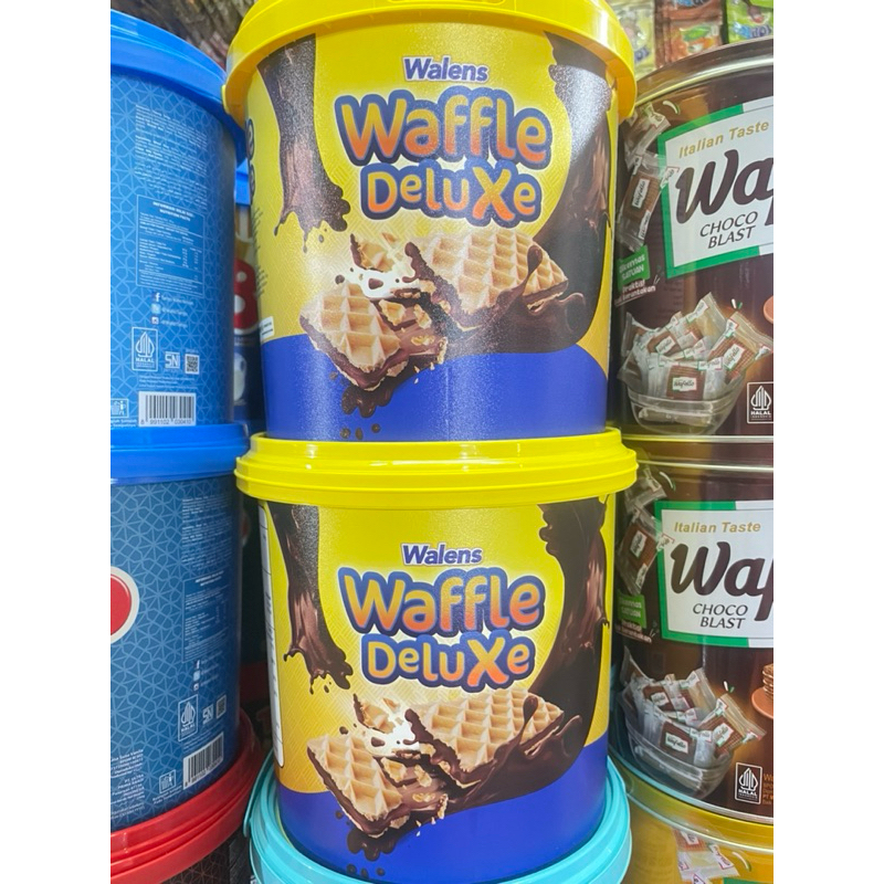 

WALENS WAFFLE DELUXE COKELAT&STROBERI 300 GRAM