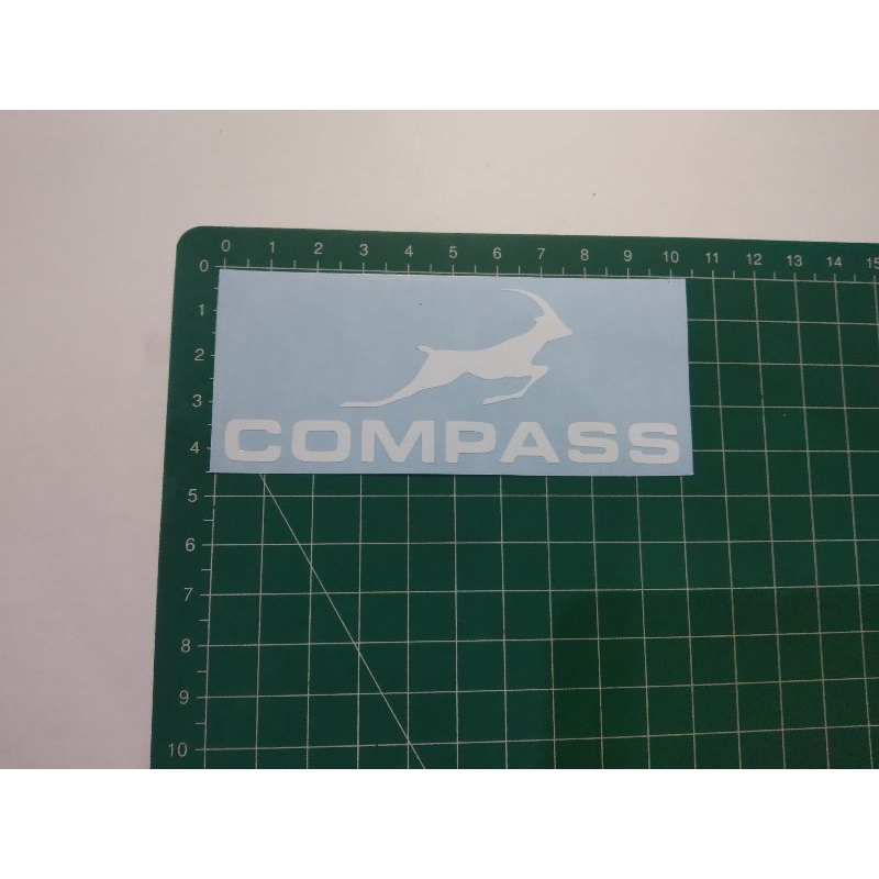 

stiker cutting compass