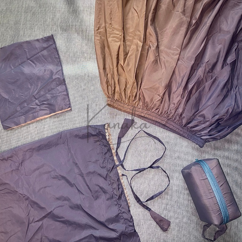 MUKENA PARASUT GRADASI TRAVEL + SAJADAH KECIL