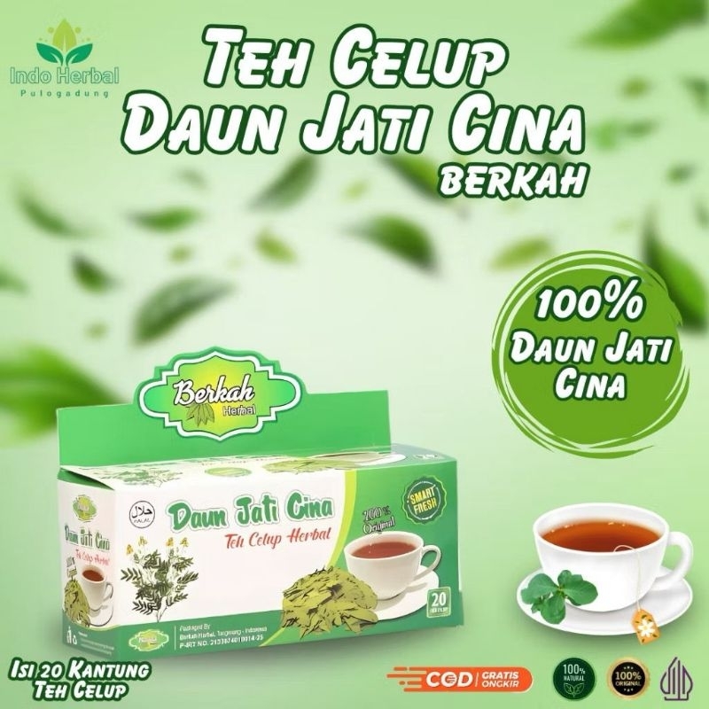 

HALAL&BPOM✅INSTANT TERCEPAT COD Best Seller Original Teh jati 100% Teh Herbal Diet Pelangsing Daun Jati Cina Teh celup Ampuh Menurunkan Berat Badan dan Melangsingkan