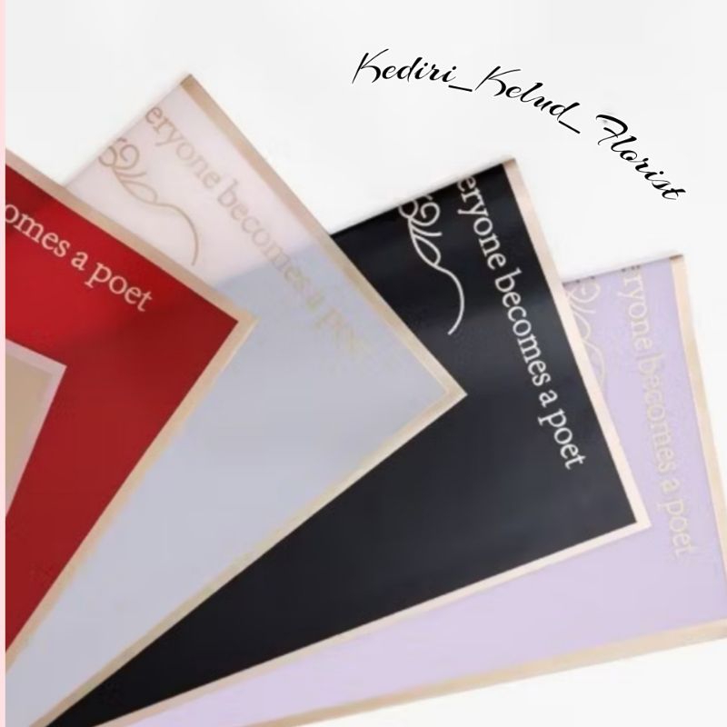 

Kertas Motif Warna Gold FREE PACKING Wrapping Paper Motif Gift Kertas Buket Bunga Floral Wrapping Buket Craft Paper Gift Paper Kertas Bunga Florist Waterproof Paper Buket Wisuda Money Bouquet Flower Wrapping Cellophane Kertas Pembungkus Bunga