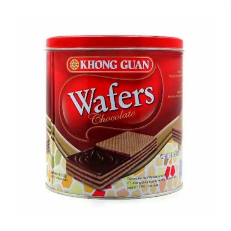 

Khong Guan Wafers coklat new 600gr