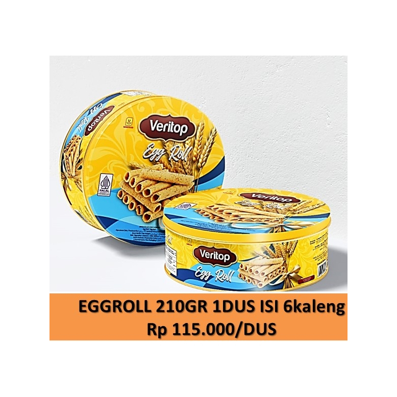 

EGGROLL 210GR isi 6kaleng