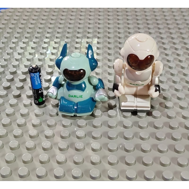 2pcs Robot Silverlit Darlie Pullback Original Preloved