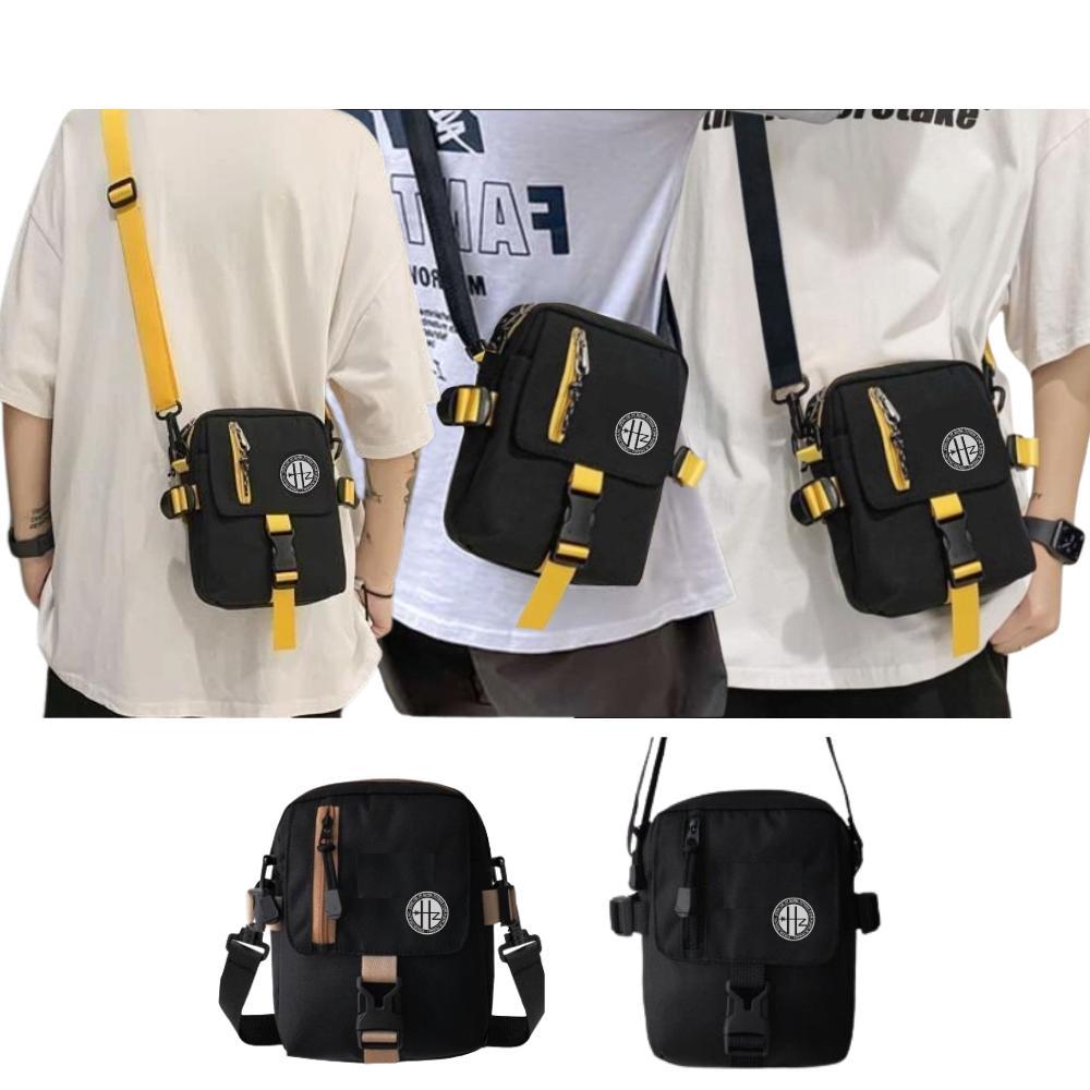 F rai Tas Selempang HOOLIGANS Sling Bag Basten - Black