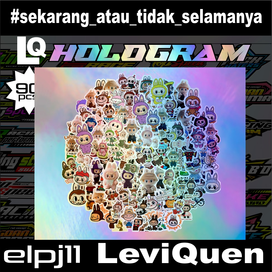

Stiker random Hologram / Stiker helm,motor,laptop,handphone(HG elpj11)