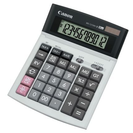

Canon Kalkulator 12 digit WS-1210HI III HB / CANON CALCULATOR WS-1210HI III HB / Kalkulator