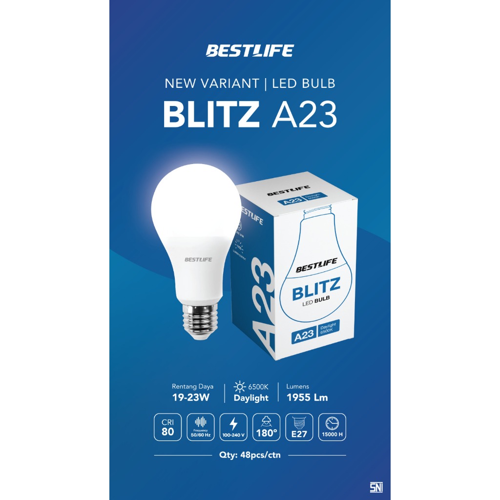 BESTLIFE Lampu LED Bulb 23 Watt (Garansi 1 TAHUN)