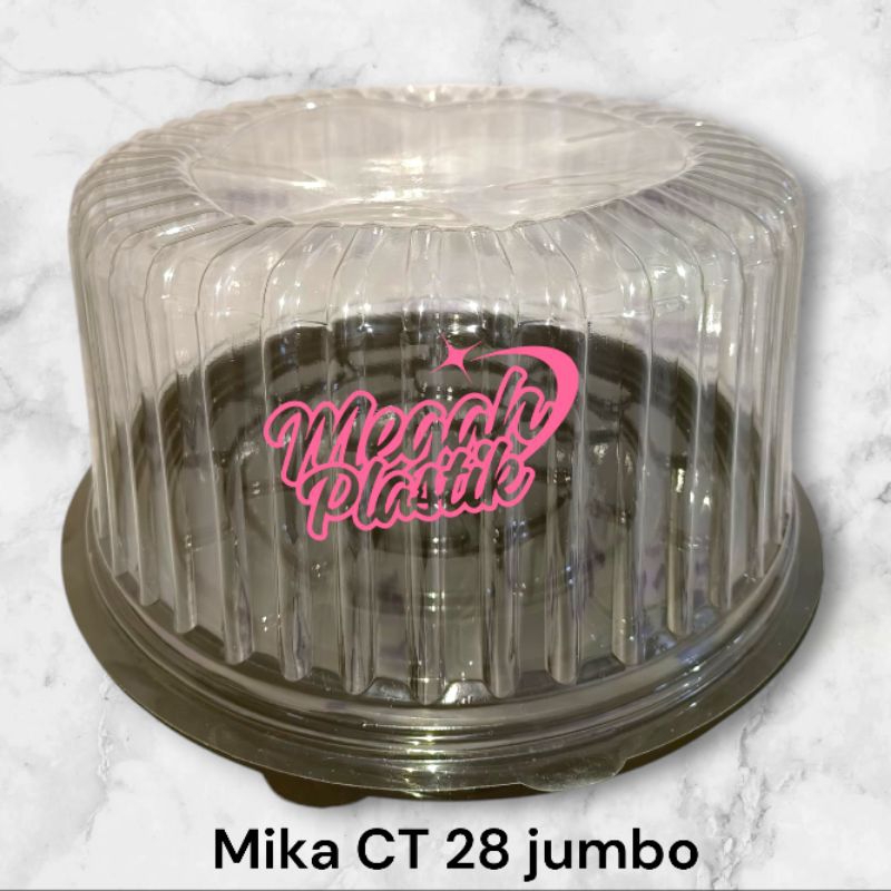 isi 10pcs Mika Tumpeng CT-28/Mika kue,cake bulat JUMBO