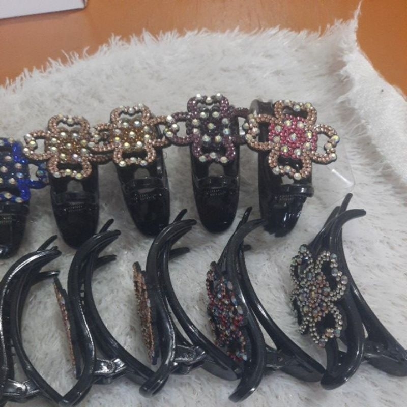 Jepit rambut korea hiasan sanggul modern simple cantik.Harga/pcs