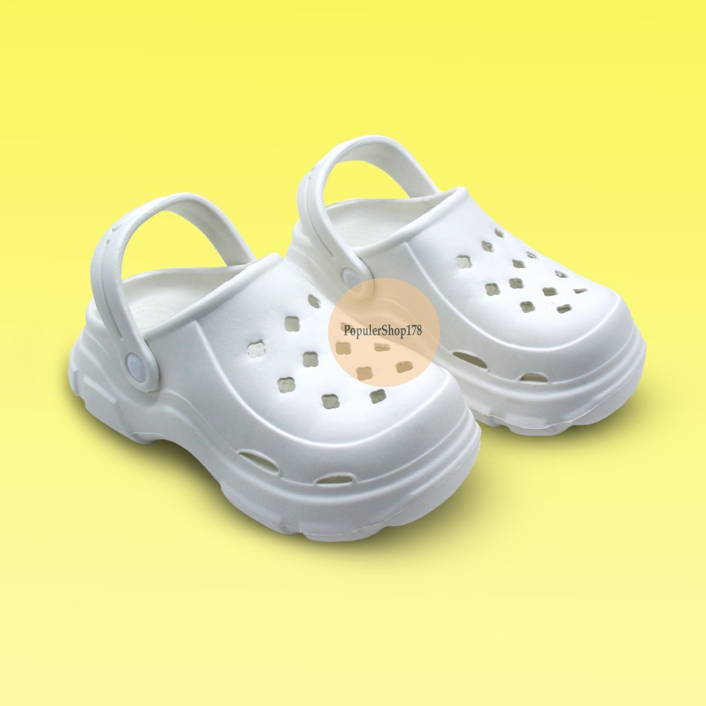 Sendal Jelly Fuji Sandal Baim Wanita Wedges Bahan Ringan Tali Belakang