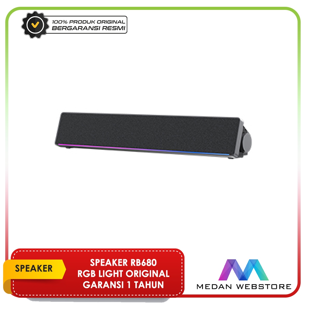 ROBOT RB680 SPEAKER SOUND BAR BLUETOOTH  RGB LIGHT ORIGINAL GARANSI 1 TAHUN